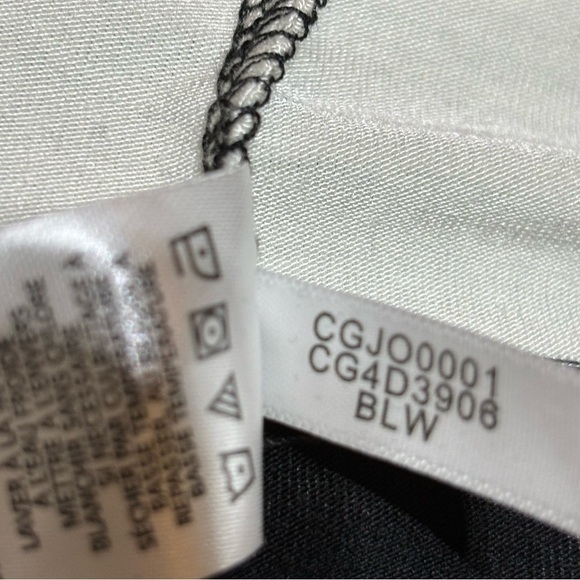 Calvin Klein Black & White Cover Up Maxi Dress Size L/XL - Picture 14 of 16